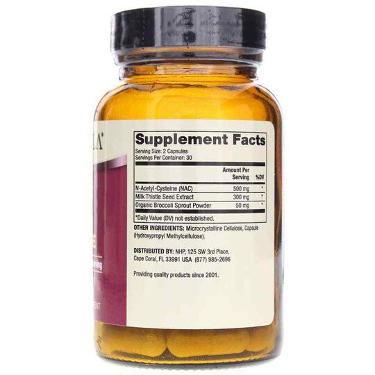 NAC with Milk Thistle, DRM